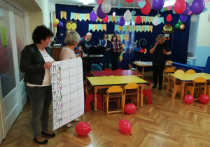 Jury w skladzie: panie dyrektor Maria i Małgorzata