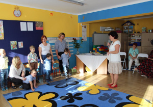 Uroczyste przyrzeczenie nowych wychowanków przedszkola
