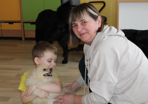 Zajęcia dogoterapii