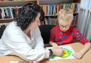 Twórcza praca Kacperka