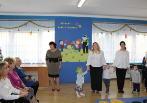 Powitanie gości przez p. dyrektor