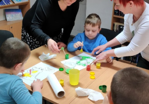 P.Ewa również pomaga przedszkolakom