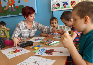W jesiennych komnatach - zajęcie otwarte w gr. I
