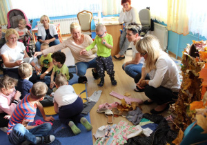 W jesiennych komnatach - zajęcie otwarte w gr. I