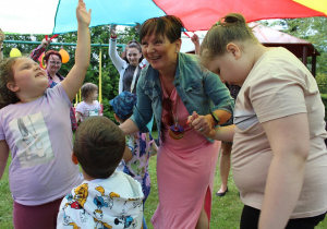 Julka, Natalia i Wiktor z p. Moniką