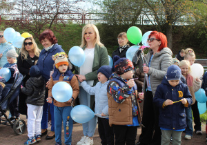 Festiwal Baniek w Parku Solidarności - na zdjęciu uczestnicy obchodów