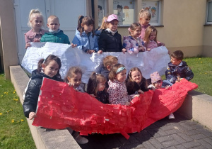 Dzień Flagi w Publicznym Przedszkolu Nr 5 w Radomsku