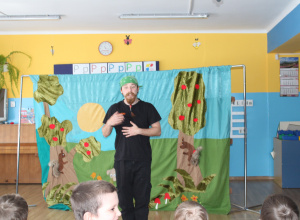 "Dzień, w którym Kitek zgubił uśmiech" - teatrzyk dla dzieci