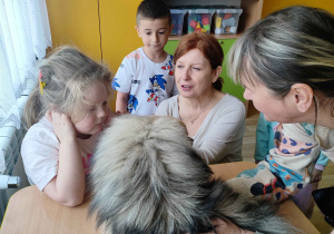 Majowe zajęcia z dogoterapii