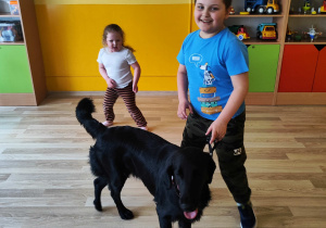 Majowe zajęcia z dogoterapii