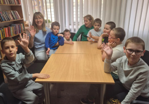 Kwietniowe spotkanie w bibliotece