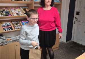 Kwietniowe spotkanie w bibliotece