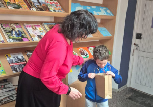 Kwietniowe spotkanie w bibliotece
